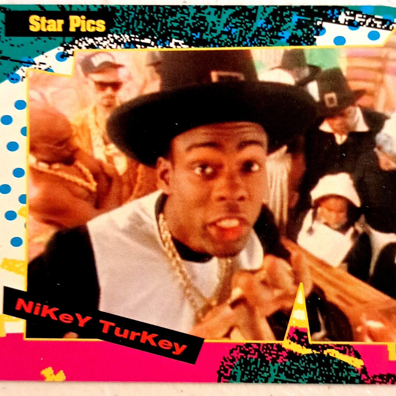 Chris Rock SNL Card 1992💥Saturday Night Live # 143 NIKEY TURKEY Pump it up