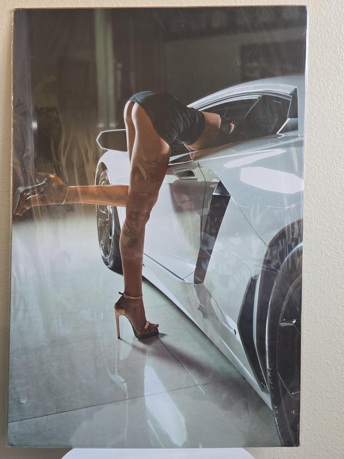 Car Poster 2019 Lost Keys Exotic Car Art 24x36 