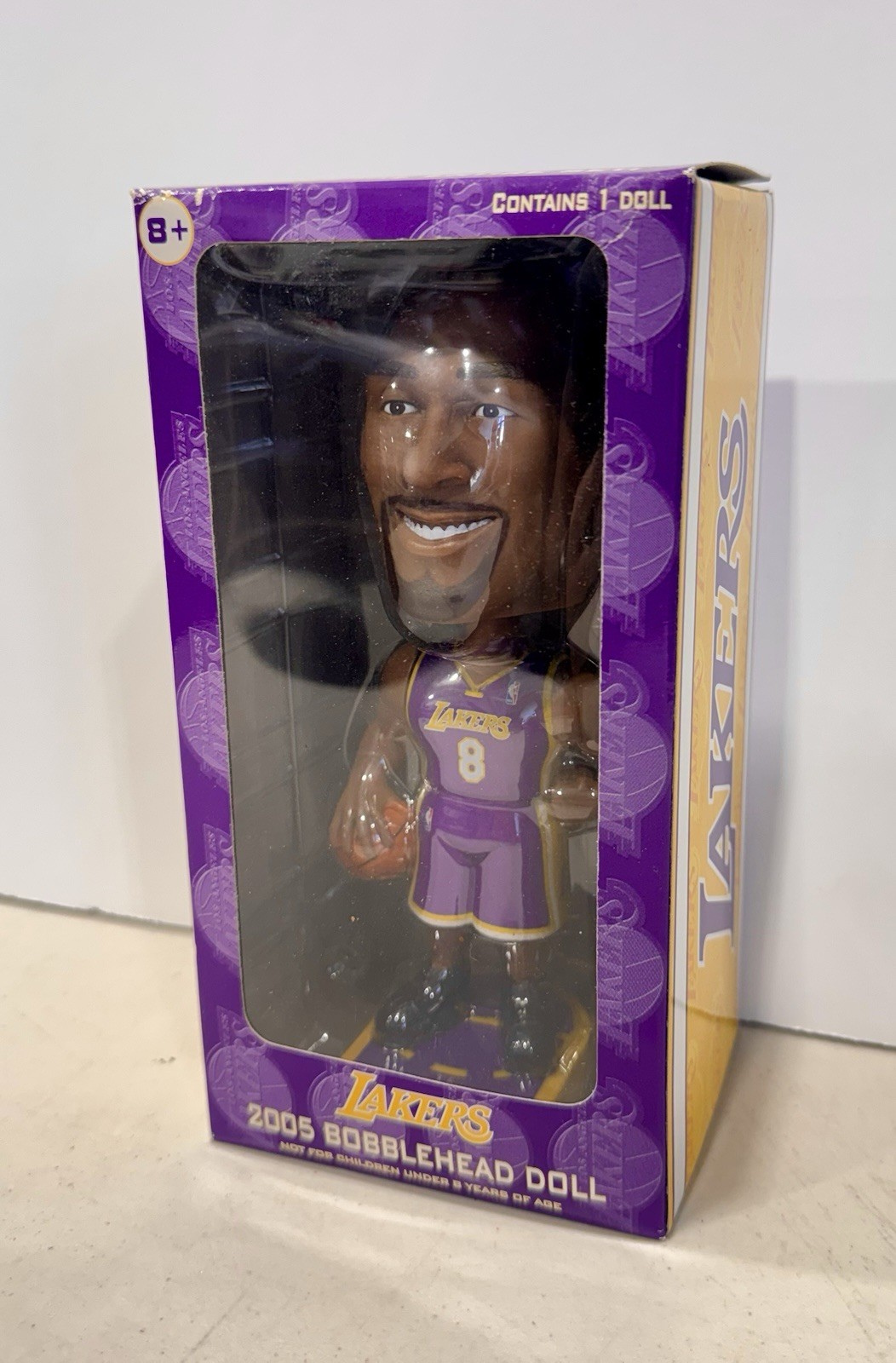 2005 Upper Deck Carl's Jr Kobe Bryant Collectible Lakers BobbleHead - New In Box 2005 Upper Deck Carl's Jr Kobe Bryant Collectible Lakers BobbleHead - New In Box
