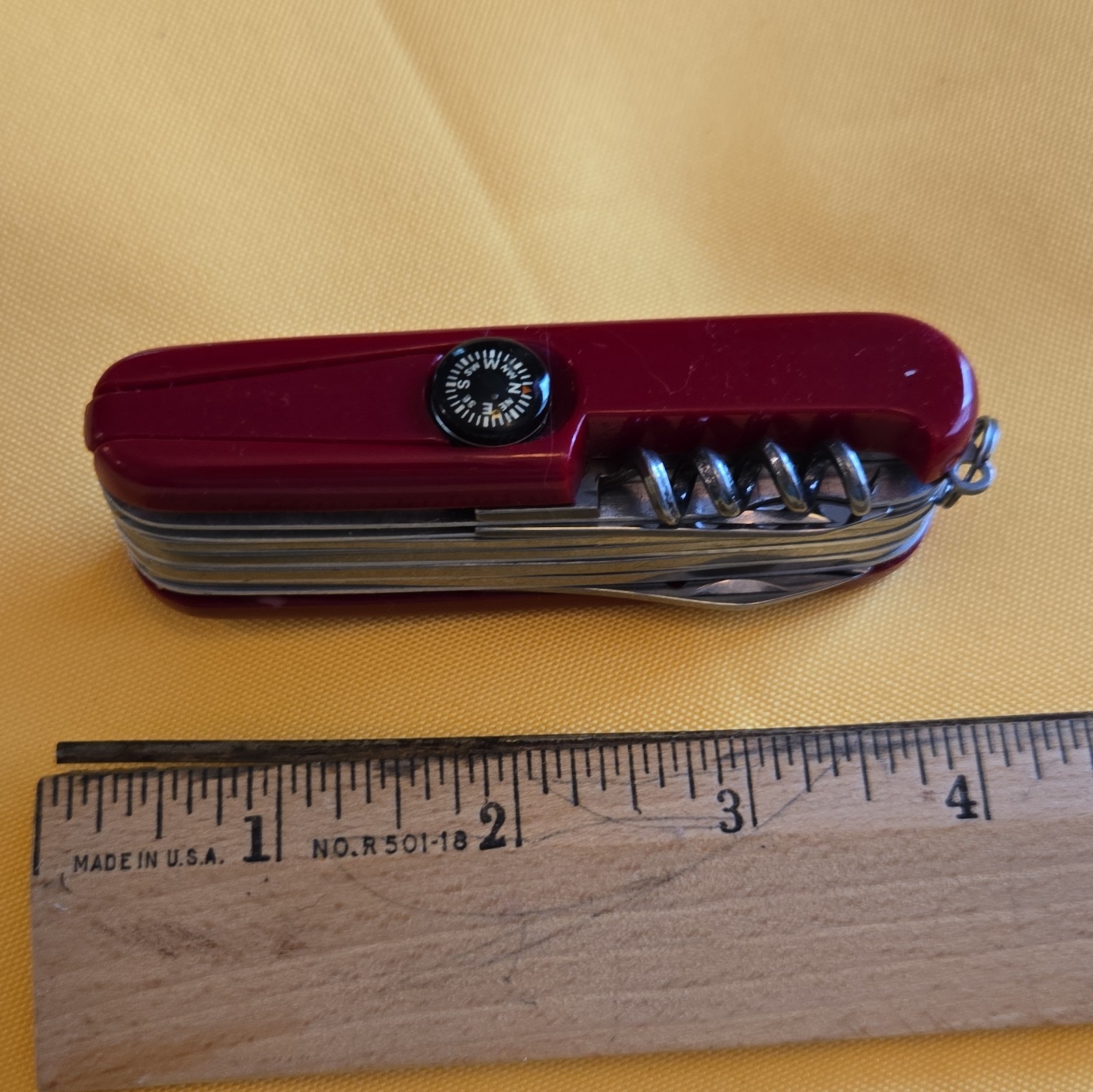 compass / ww2 / rare/  Tool Chest 85mm Multi Tool Swiss Army Knife