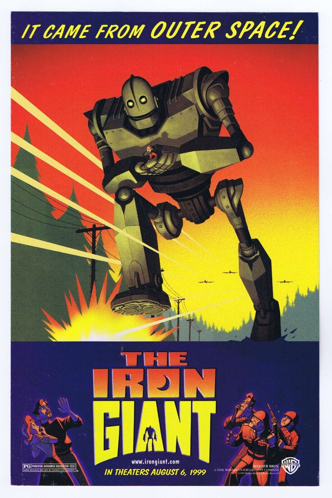 Iron Giant SDCC Preview VF/NM 1999 DC Comics/Warner Bros