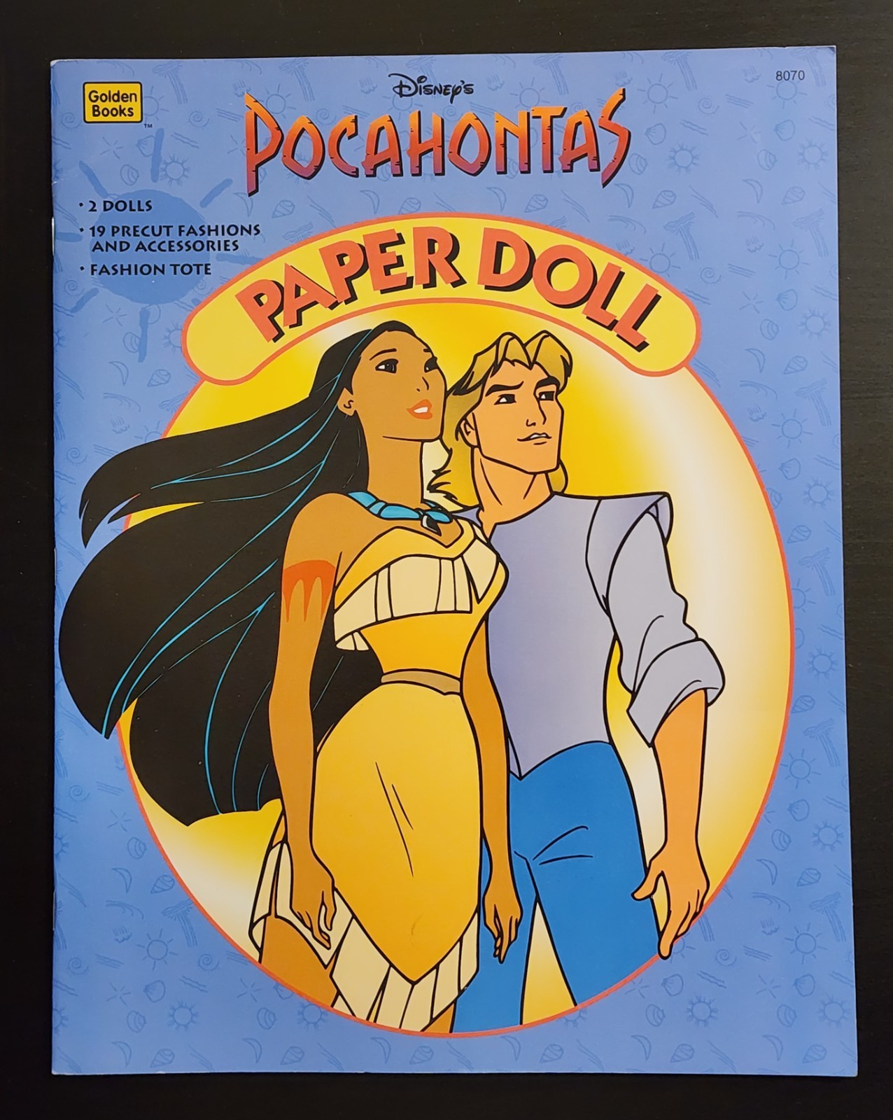 1995 Walt Disney - Pocahantas Paper Doll #8070