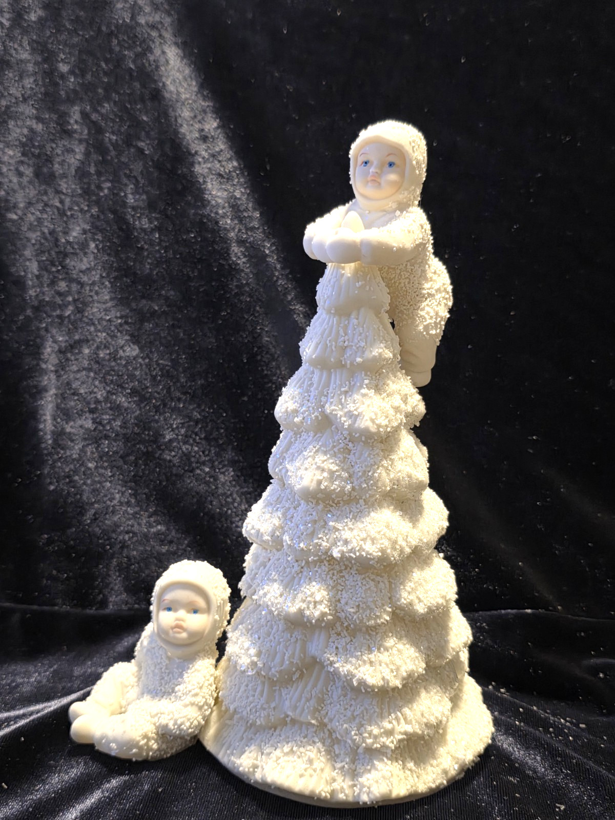 1988 Snowbabies Climbing On Tree Department 56 ~Rare #7971-5 1988 Snowbabies Climbing On Tree Department 56 ~Rare #7971-5