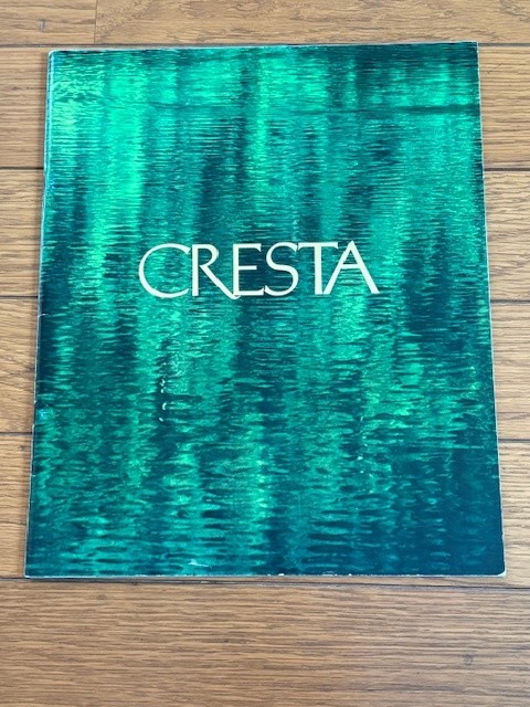 0827 Toyota Cresta Gx81 Late Catalog With Price List