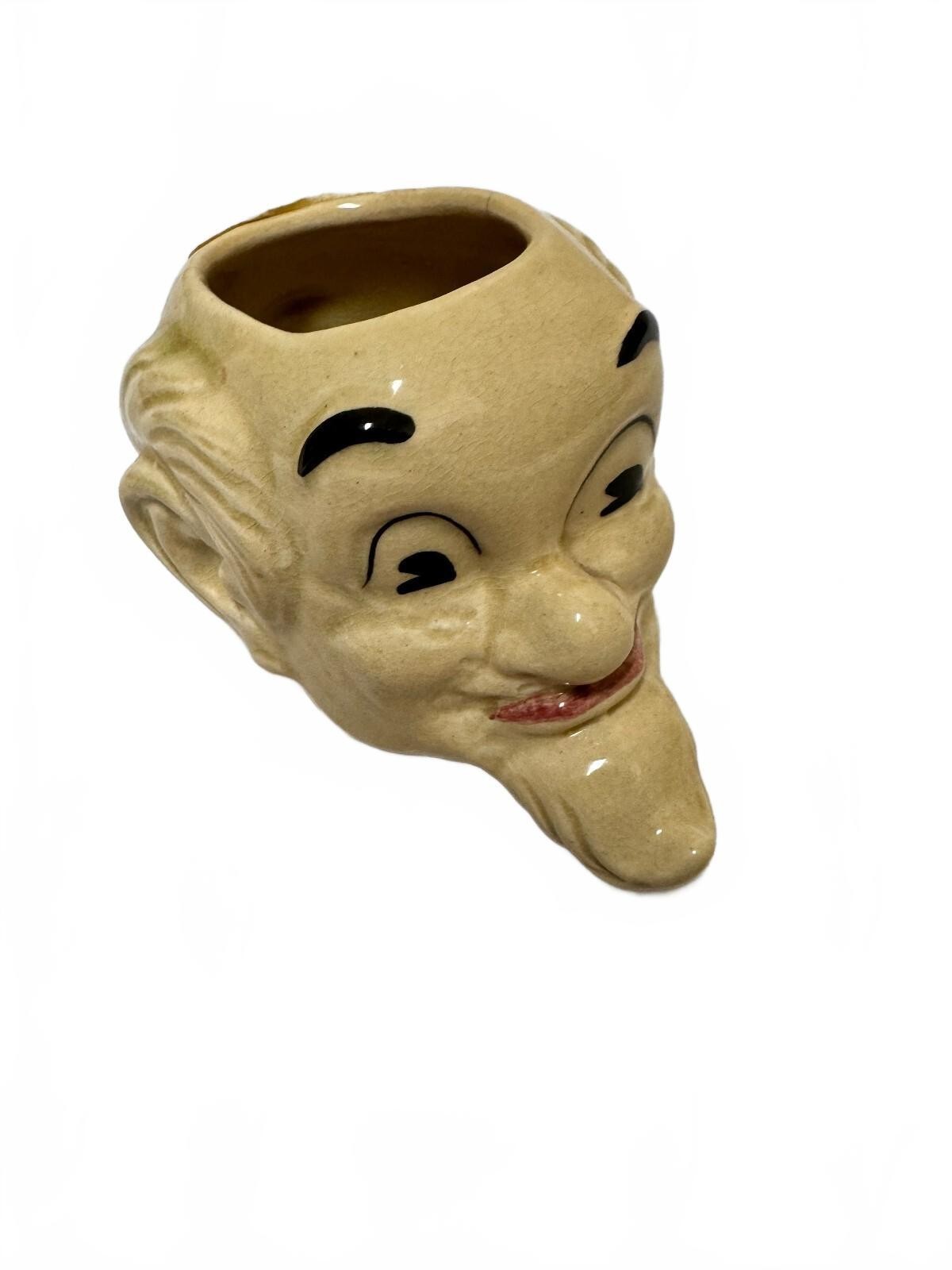 Vintage Li\'l Abner Pappy Yokum Character Mug Ceramic Face Cup Vintage Li\'l Abner Pappy Yokum Character Mug Ceramic Face Cup
