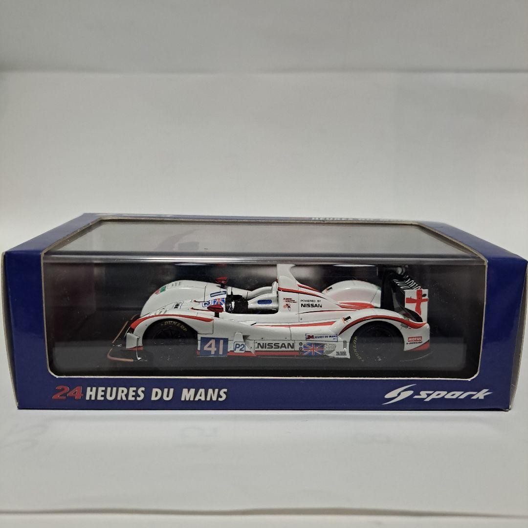 Spark 1/43 Zytek Nissan Greaves Motorsport Le Mans 2011 LMP2 Winner #41