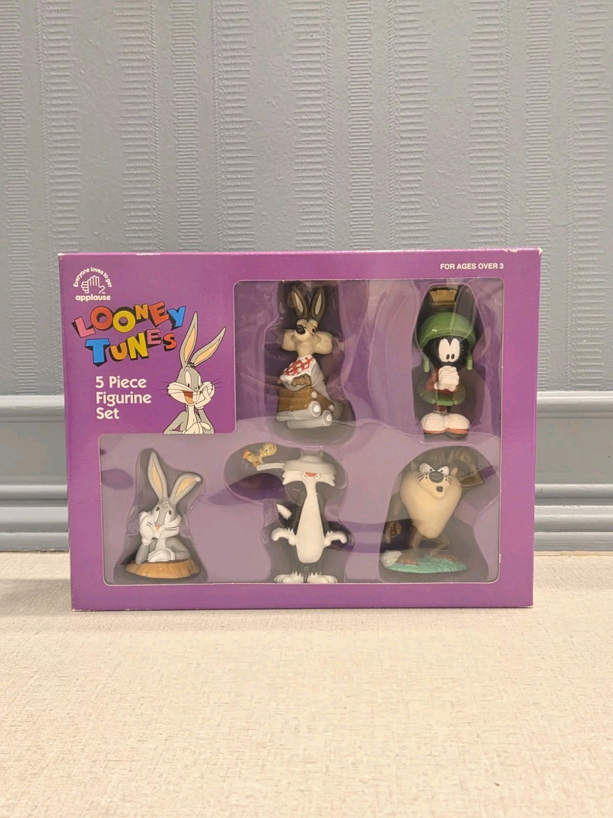 Looney Tunes 5 Piece Figurine Set Warner Bros Figures Bugs Bunny Toys Applause