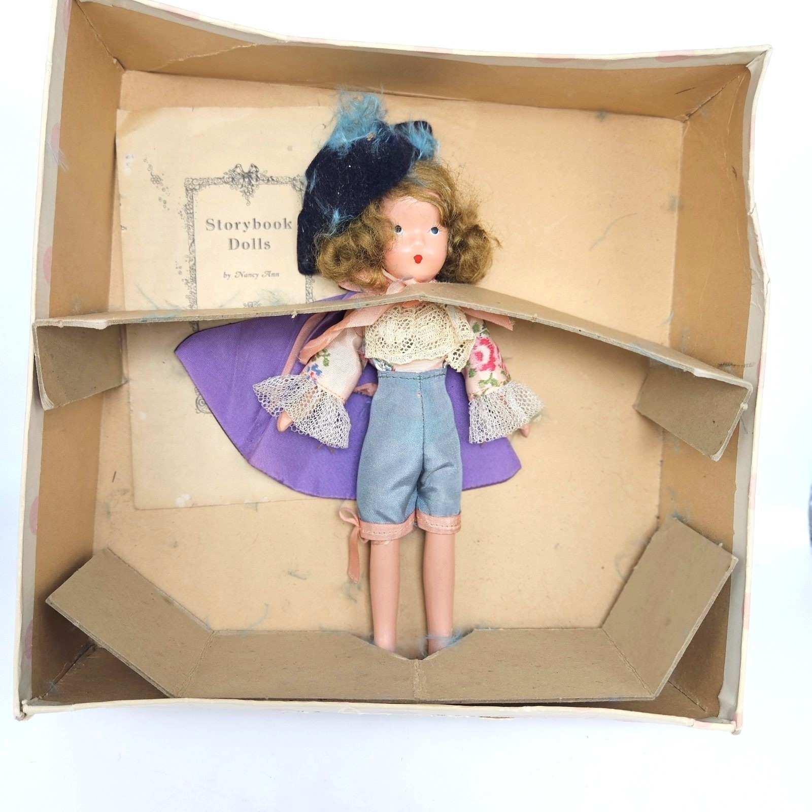 Nancy Ann Storybook Doll Prince Souci 251 Powder and Crinoline Series Vintage