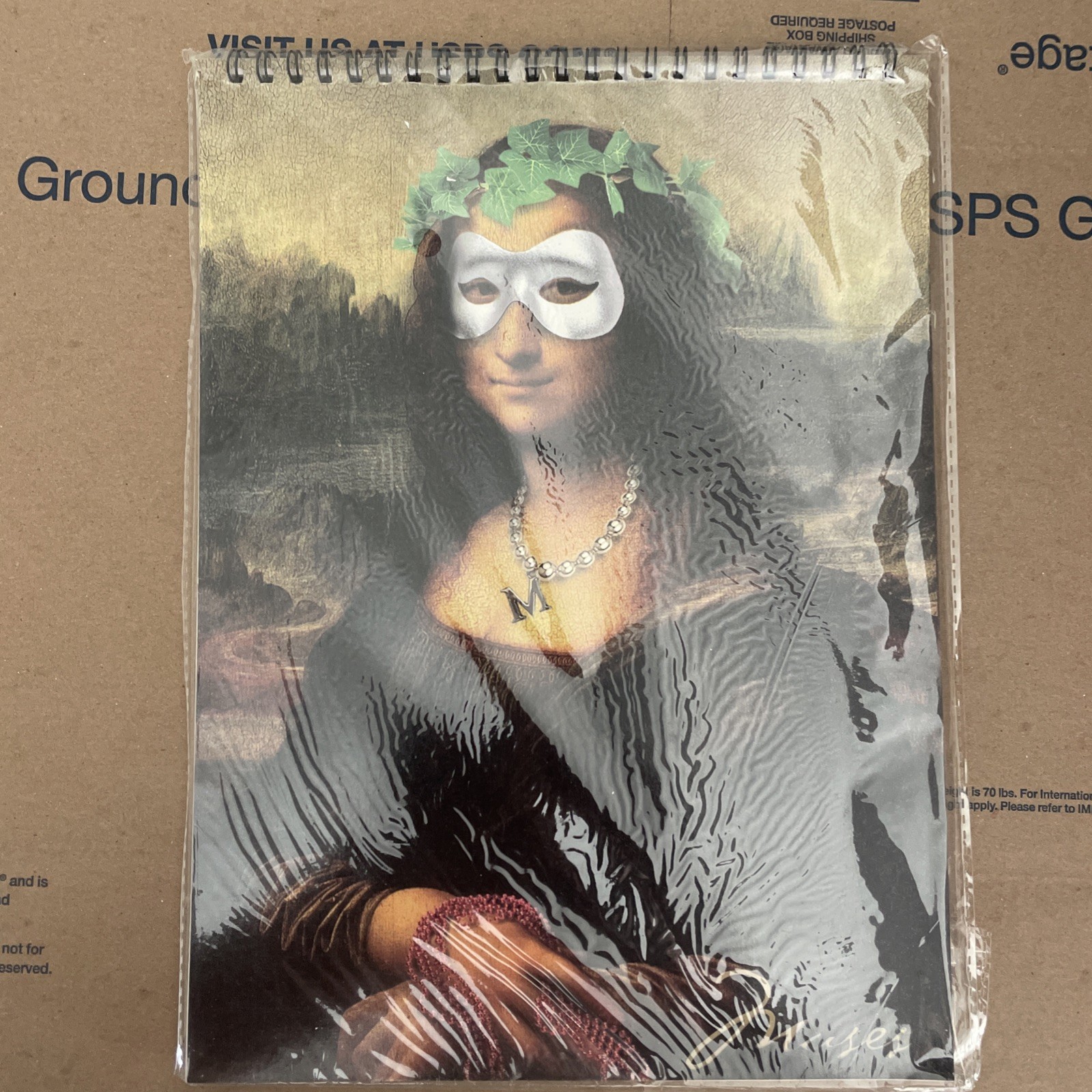 KREWE OF MUSES MONA LISA NOTEPAD (SEALED/UNOPENED)