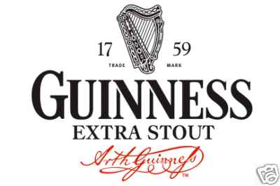 Guinness Extra Stout Vinyl Sticker Decal 14\