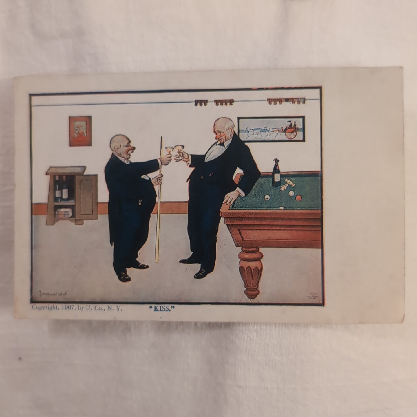 Antique 1907 Bernhardt Postcard