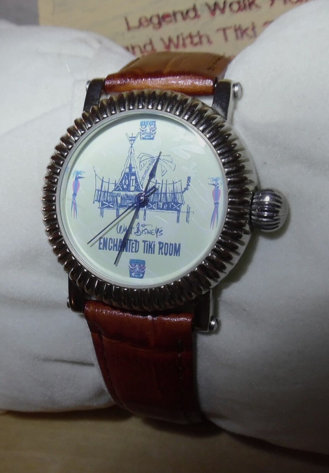 Disney\'s Disneyland\'s Enchanted Tiki Room Wrist Watch New LE of 500 Retro Style