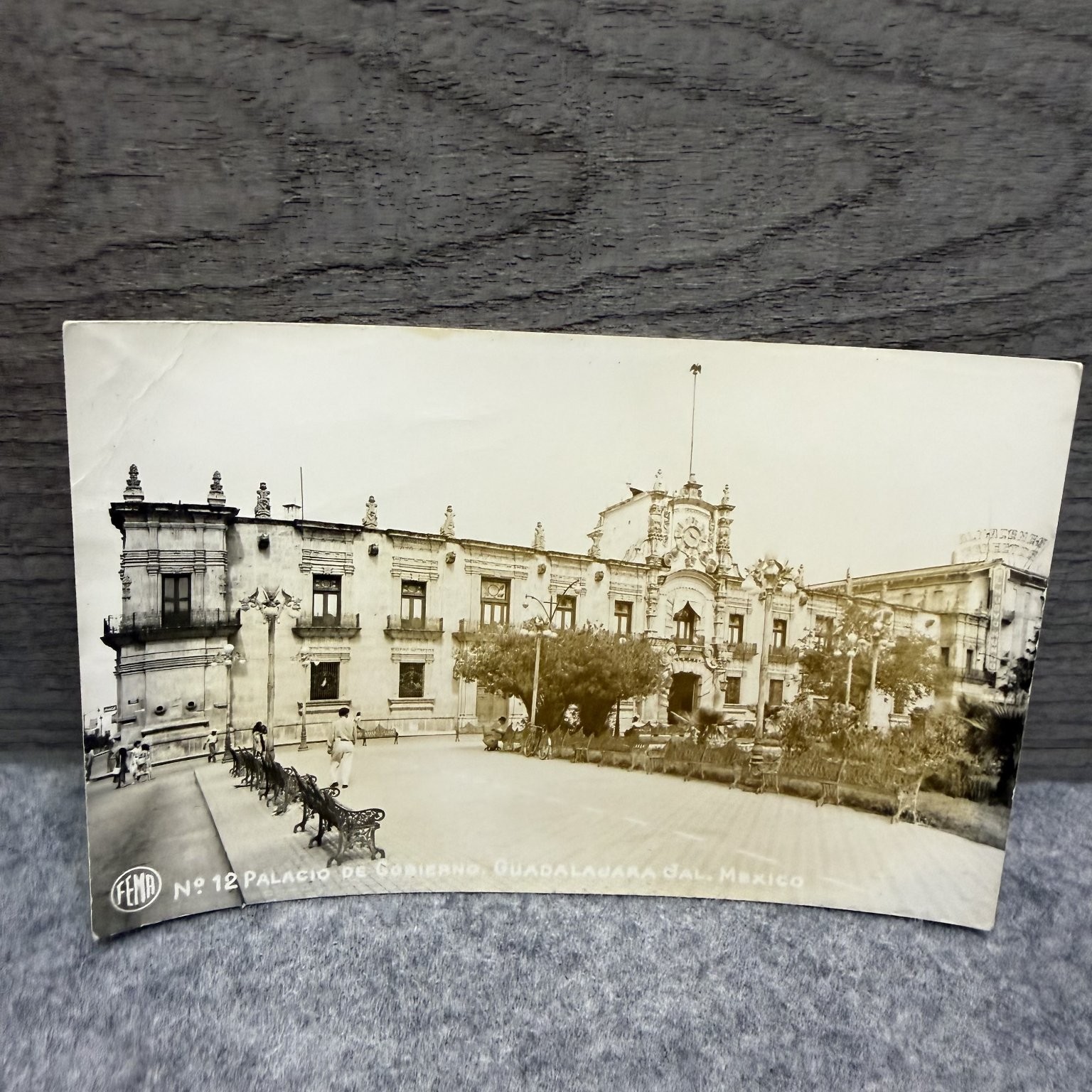 RPPC Palacio de Gobierno Guadalajara Mexico Vintage Real Photo Postcard