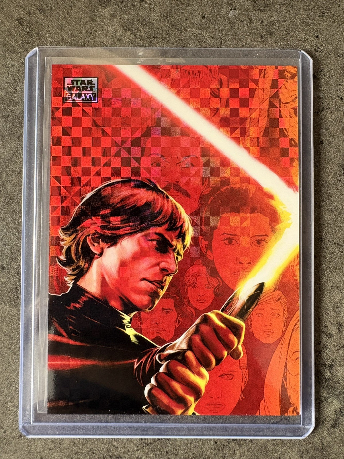 Star Wars Topps Chrome Galaxy 2026 - LUKE SKYWALKER #39 - X-FRACTOR /10 Puzzle