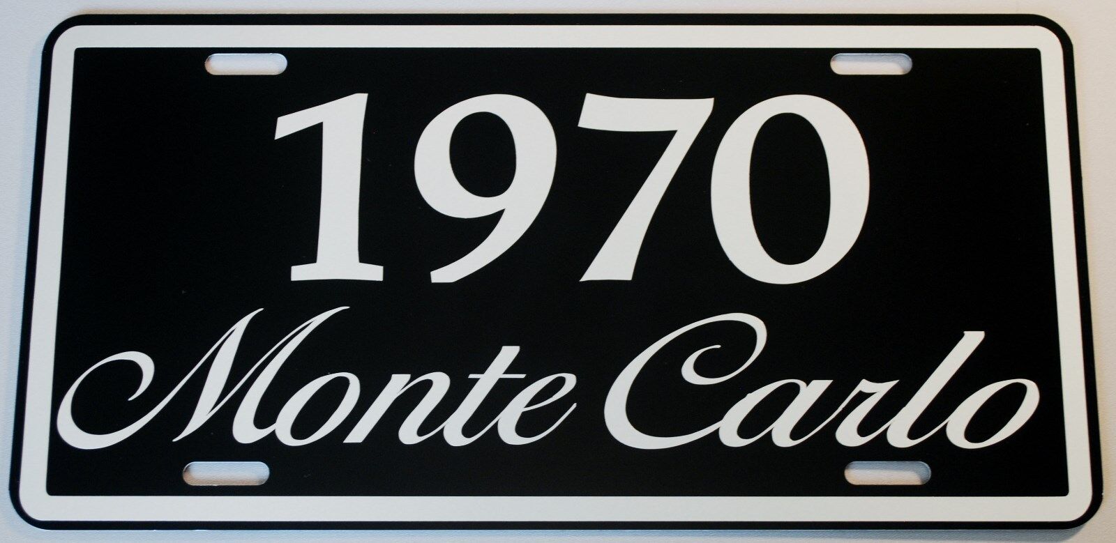 1970 70 MONTE CARLO LICENSE PLATE 350 400 454 SS LOWRIDER CHEVY SS SUPER SPORT