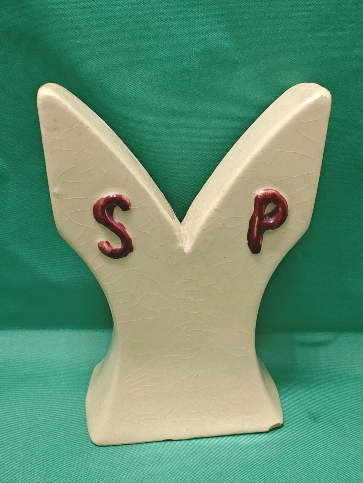 Very Rare Hard To Find Vintage Y Shaped Whale Tail Salt & Pepper Combined