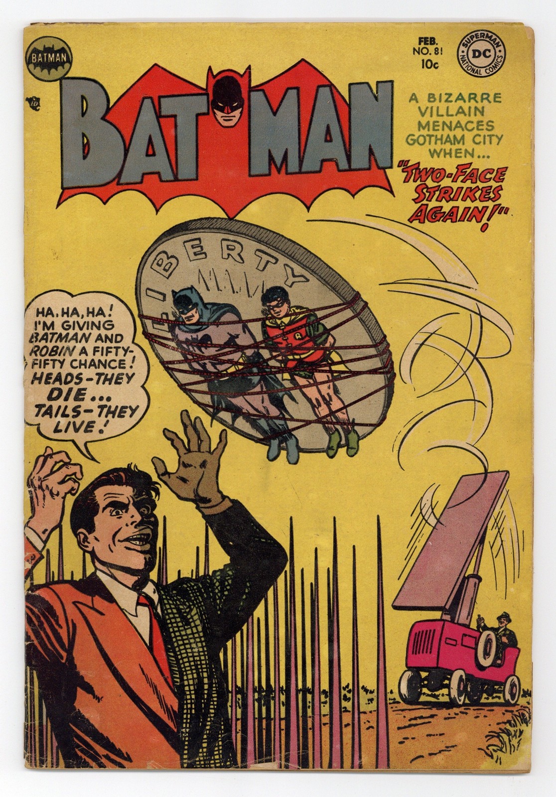 Batman #81 GD 2.0 1954