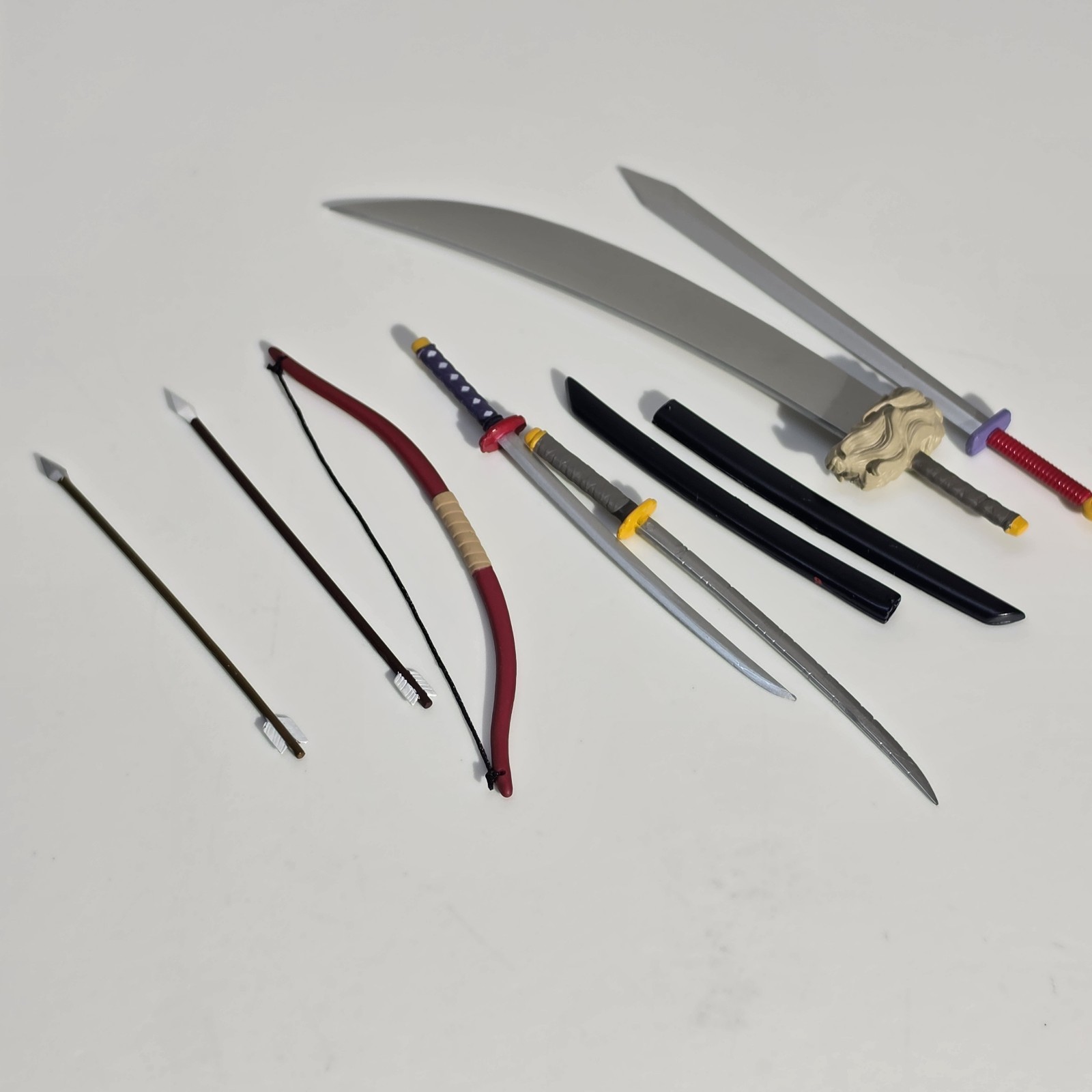 Inuyasha Toynami Weapons Lot For Figures 