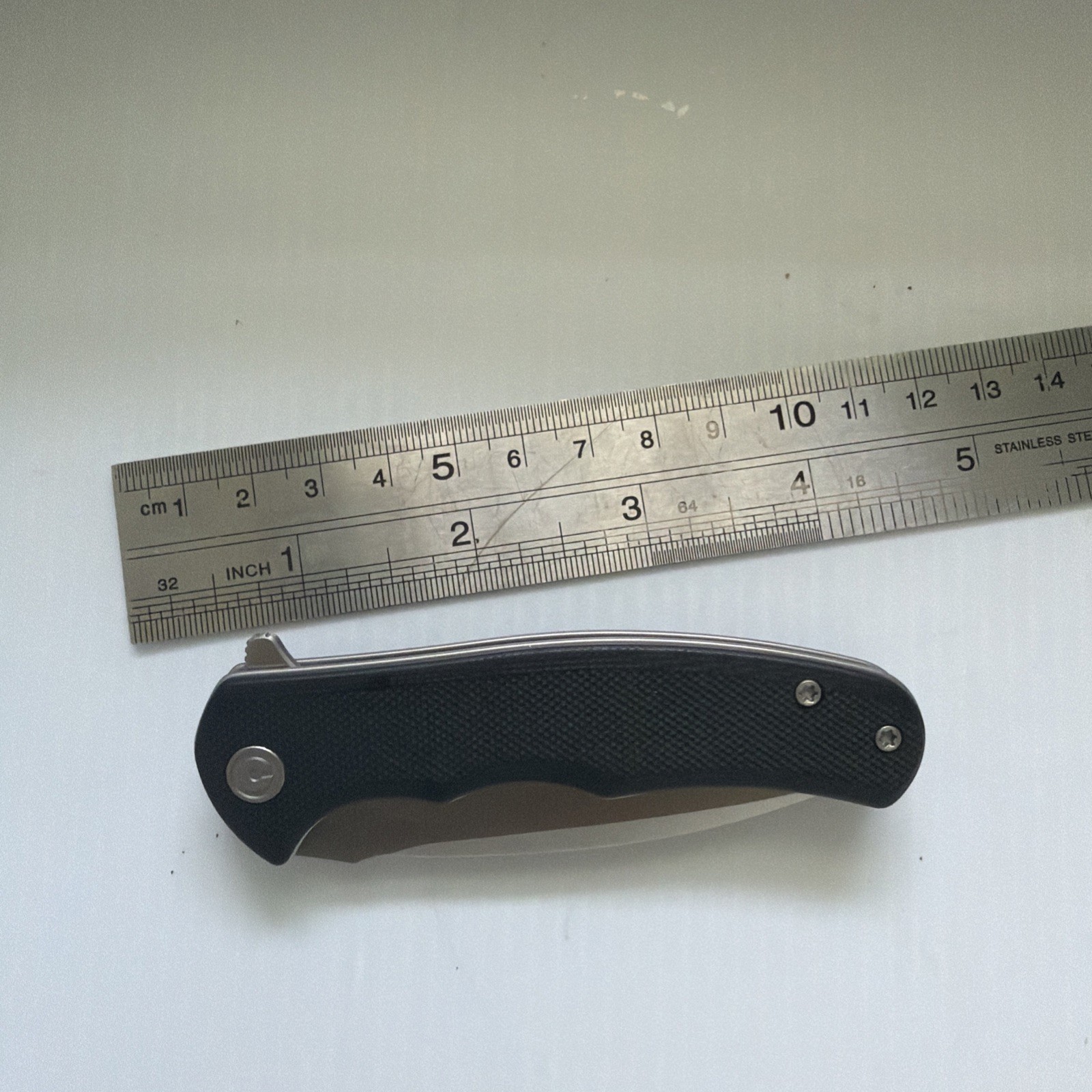 Civivi Mini Praxis Linerlock Pocket Knife Drop Point Black G10 Handle C18026C-2