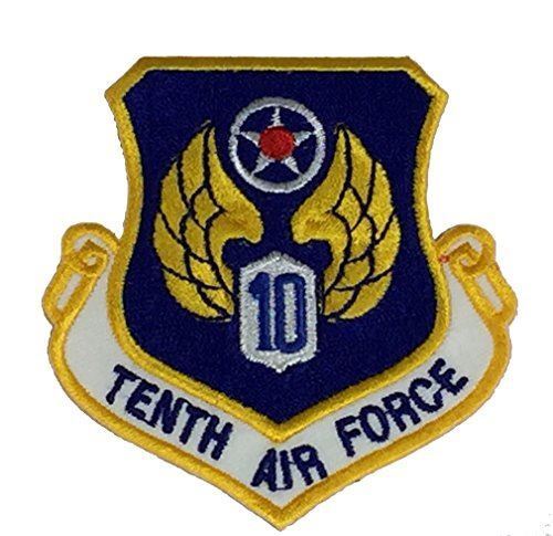 USAF TENTH 10TH AIR FORCE 10 AF PATCH RESERVE UNIT CARSWELL FORT WORTH