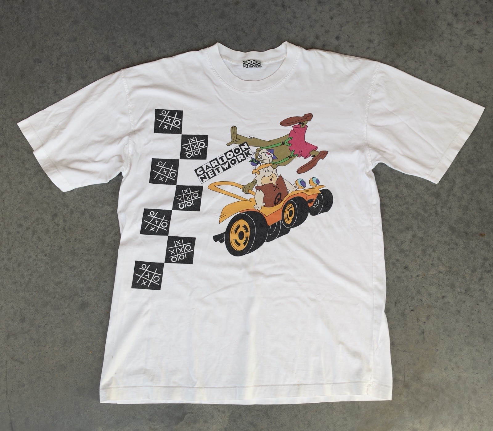 RARE Vintage Cartoon Network Wacky Racing Flintstones RARE Vintage Cartoon Network Wacky Racing Flintstones