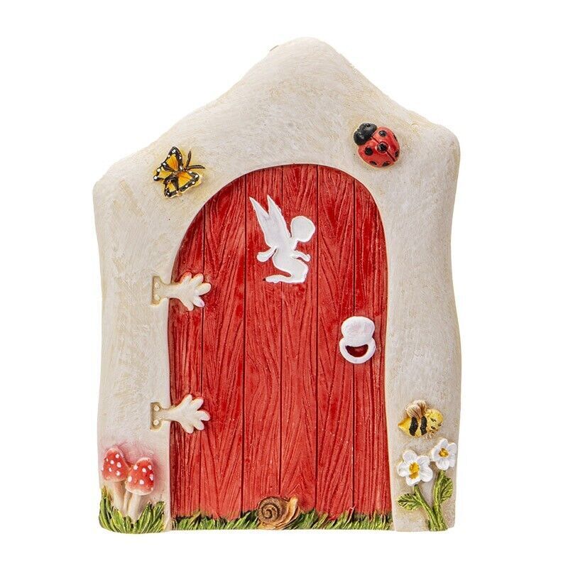 PT Fairy Garden Mini Red Fairy Door PT Fairy Garden Mini Red Fairy Door