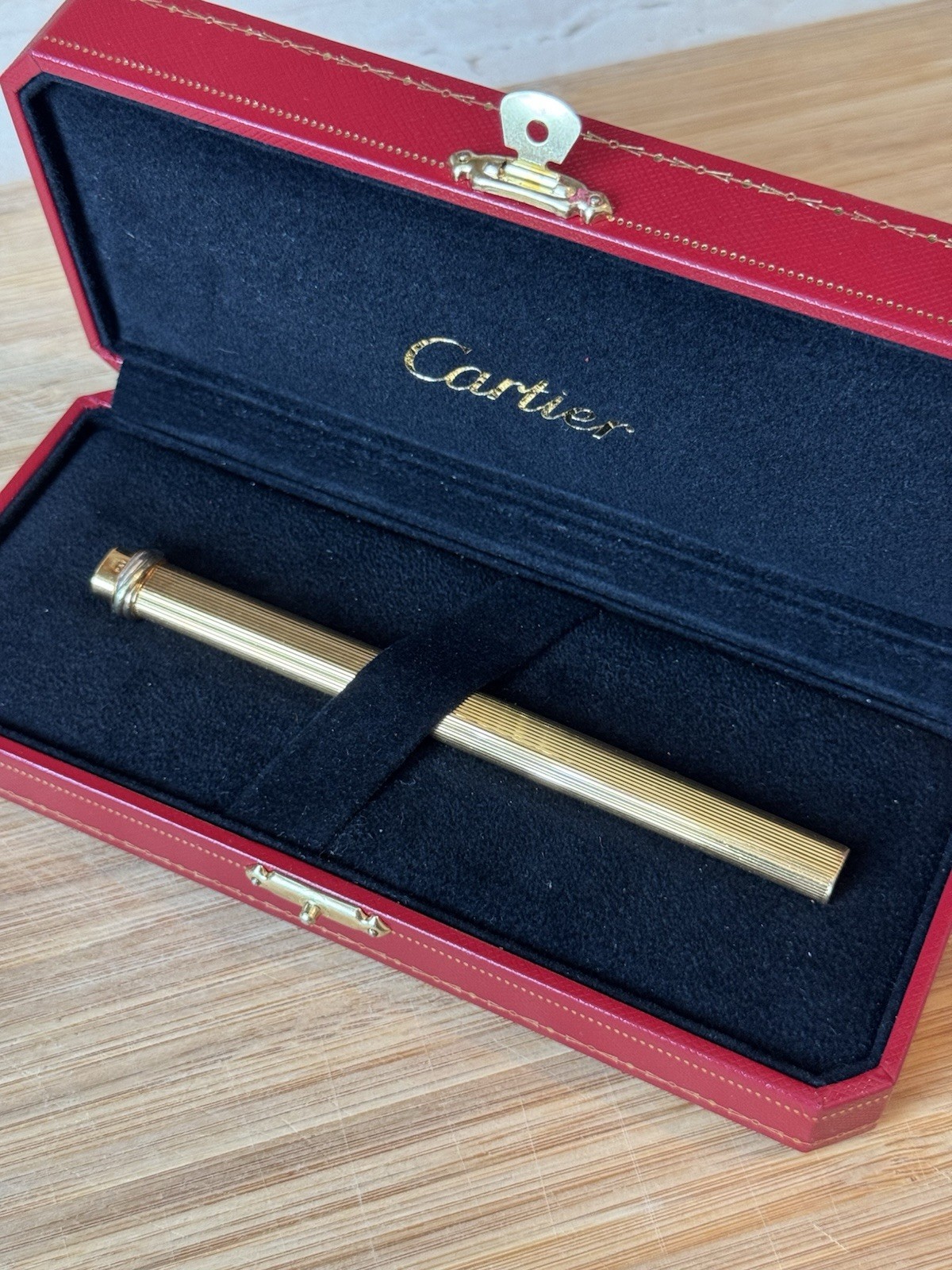 Must de Cartier Vendôme Trinity ~ Pen Blue Laque