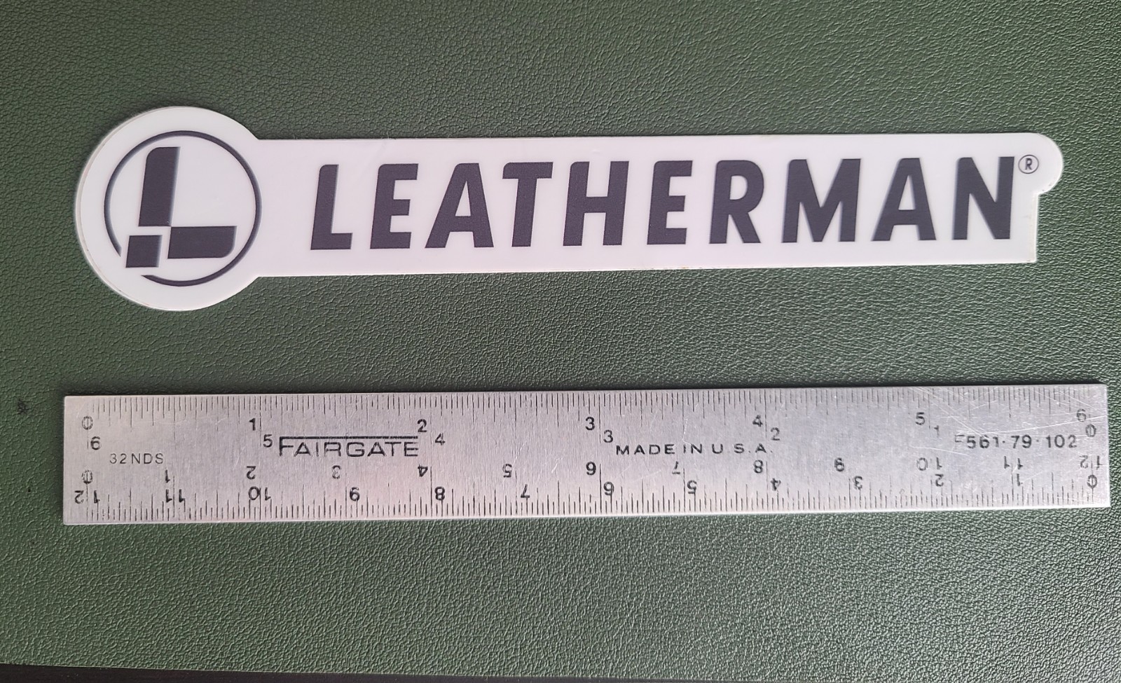 Leatherman Sticker Decal Military Multitool Knife Tactical Garage Safe EDC Tool