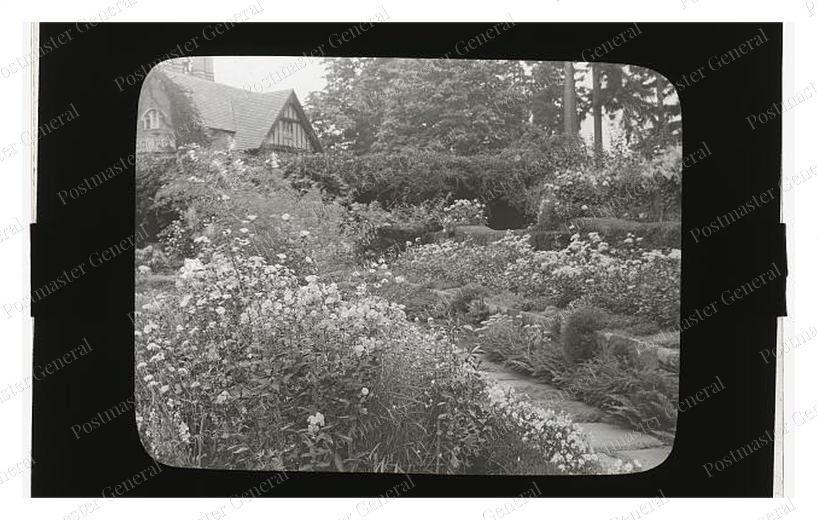 Lakewood Washington Thornewood Garden Standard Postcard COPY RPPC