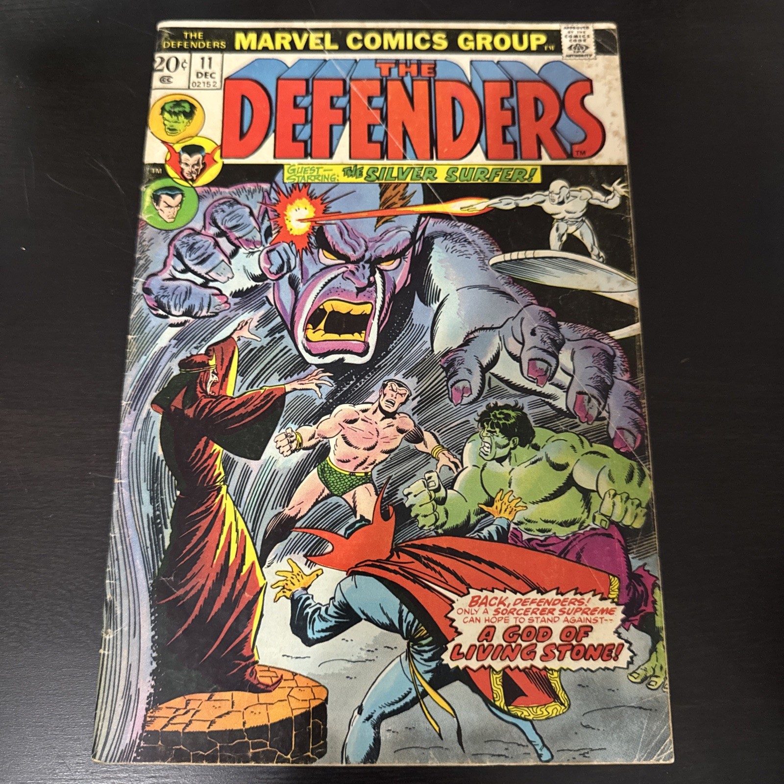Marvel Comics Defenders #11 (1973) 🔑 1st app. Temax, 1st app Chandu Sal Buscema