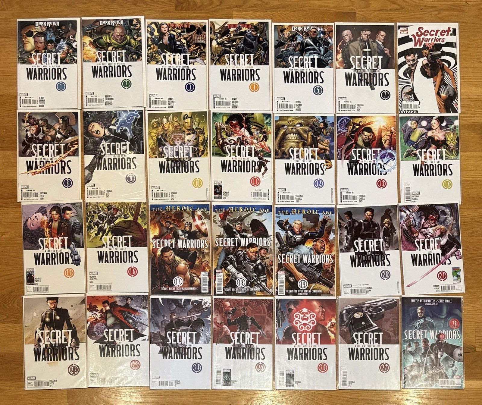 Marvel Secret Warriors 2009 Complete Run Jonathan Hickman Brian Michael Bendis