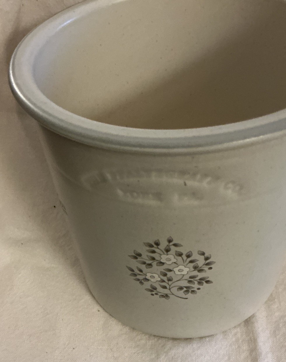 PFALTZGRAFF HEIRLOOM  CROCK CANISTER Thomasville Pottery CE