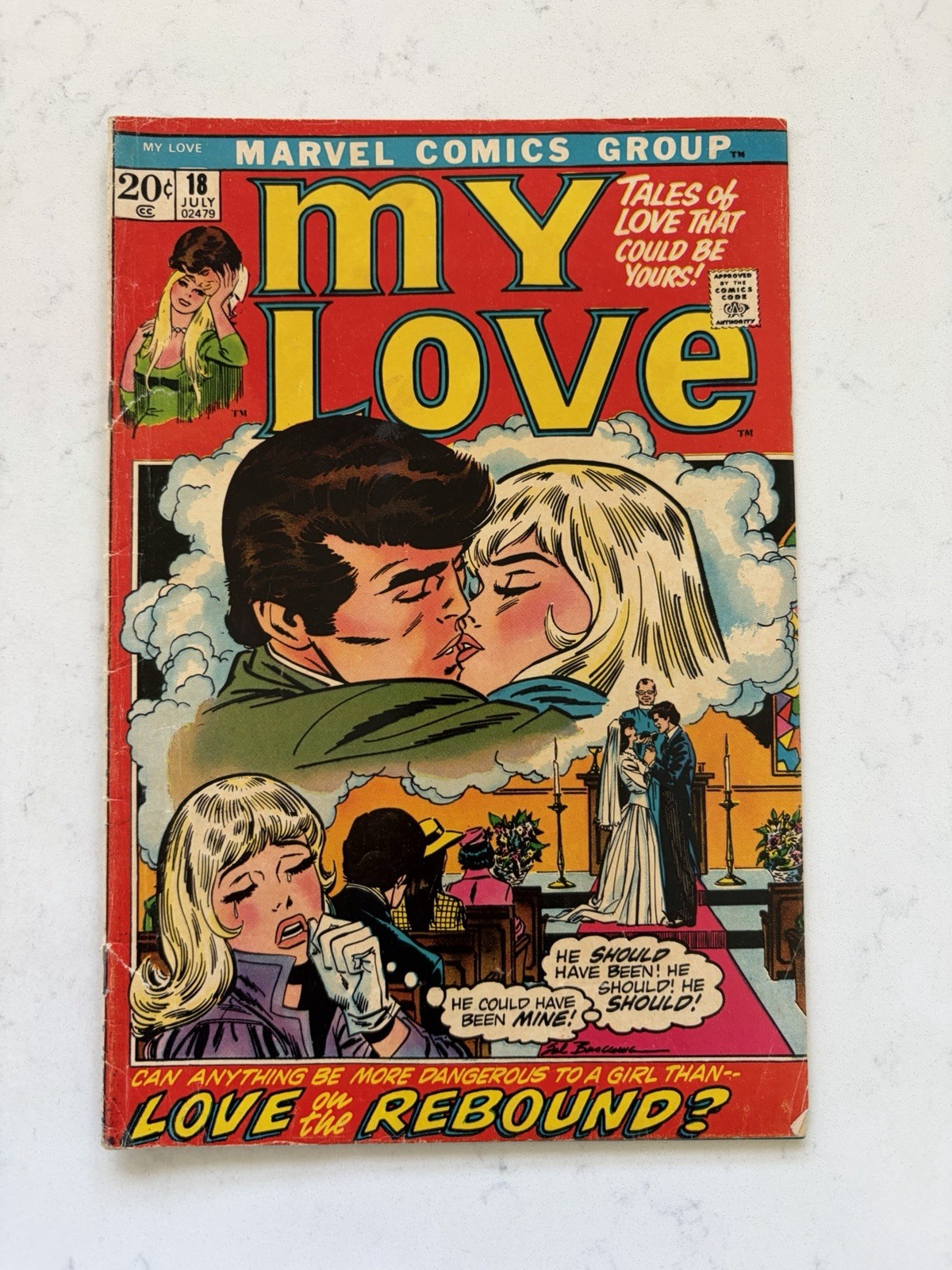Marvel Comics MY LOVE #18 (1972) Rare - Romance