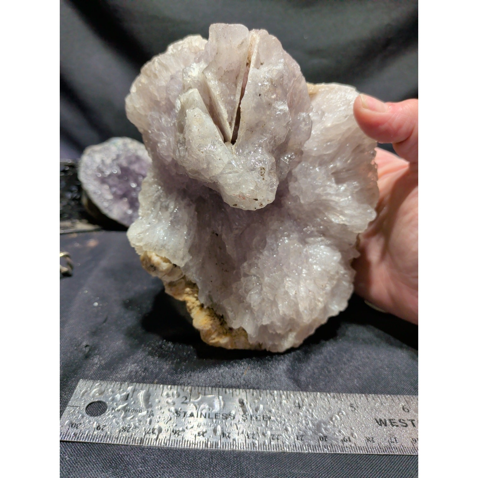 Amethyst Lavender Specimen Natural Form (3lbs 6oz)
