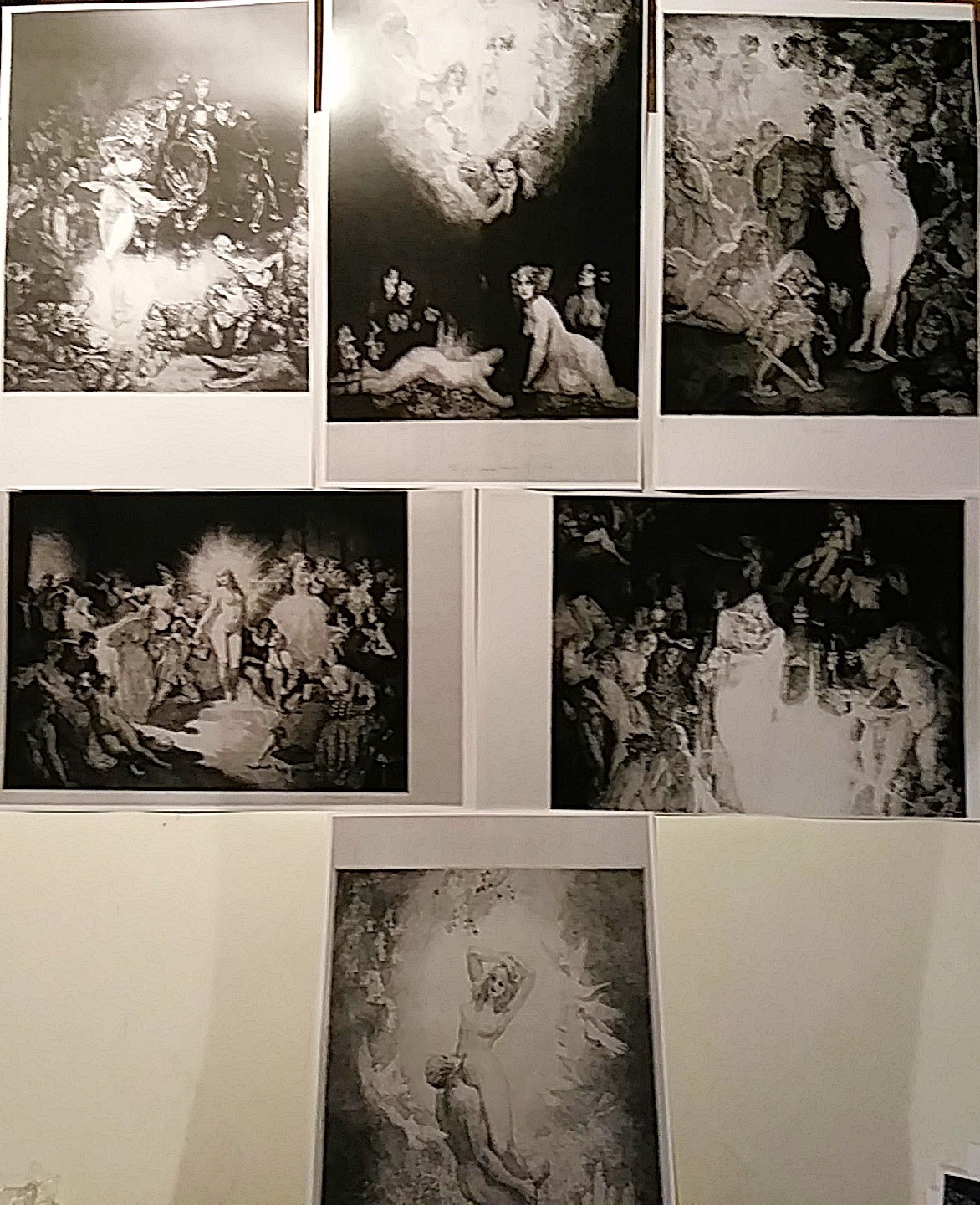 NORMAN LINDSAY ETCHING REPRODUCTIONS, 11x17