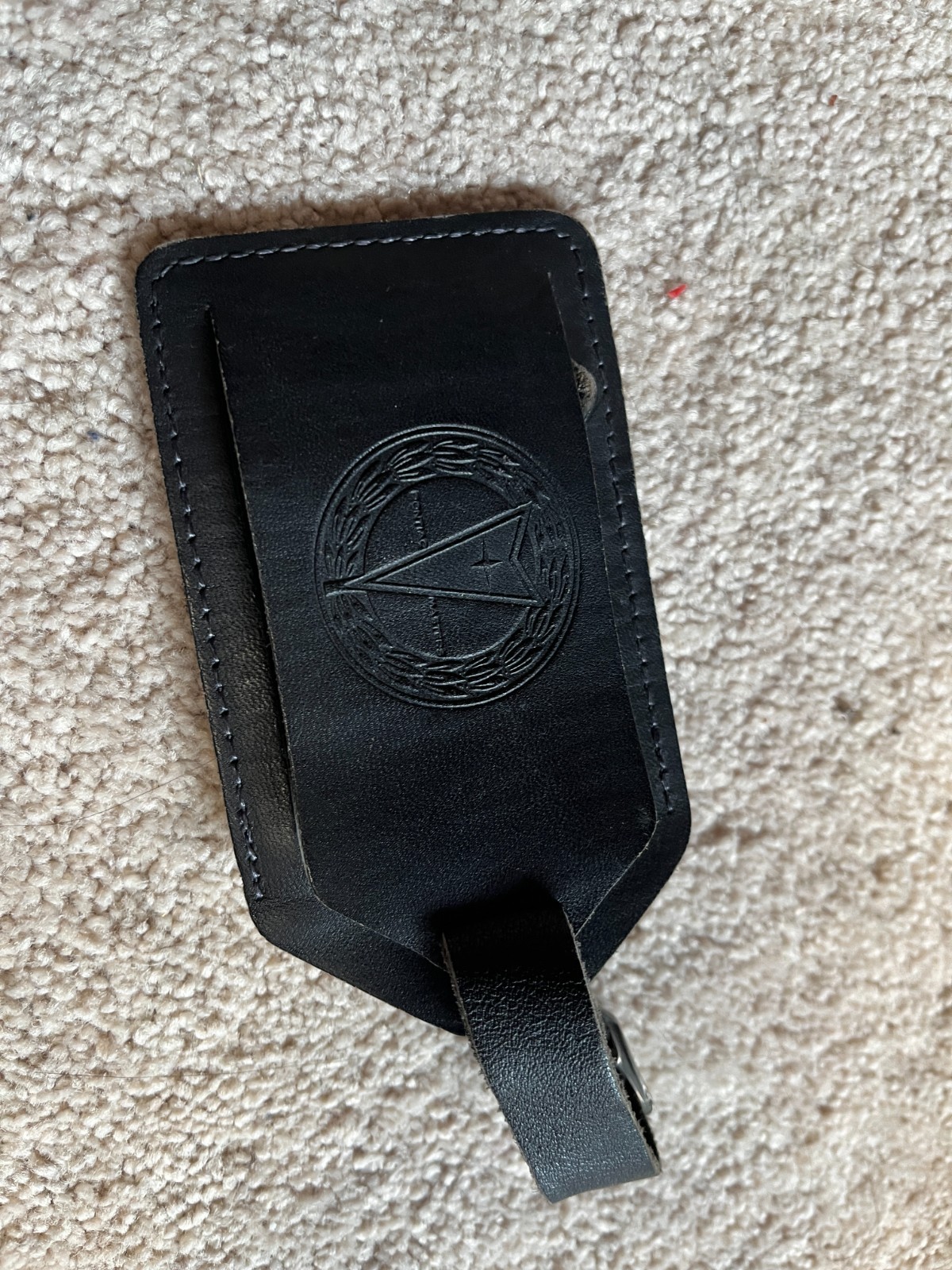 Vintage Pontiac Masters Luggage Tag  (RARE)