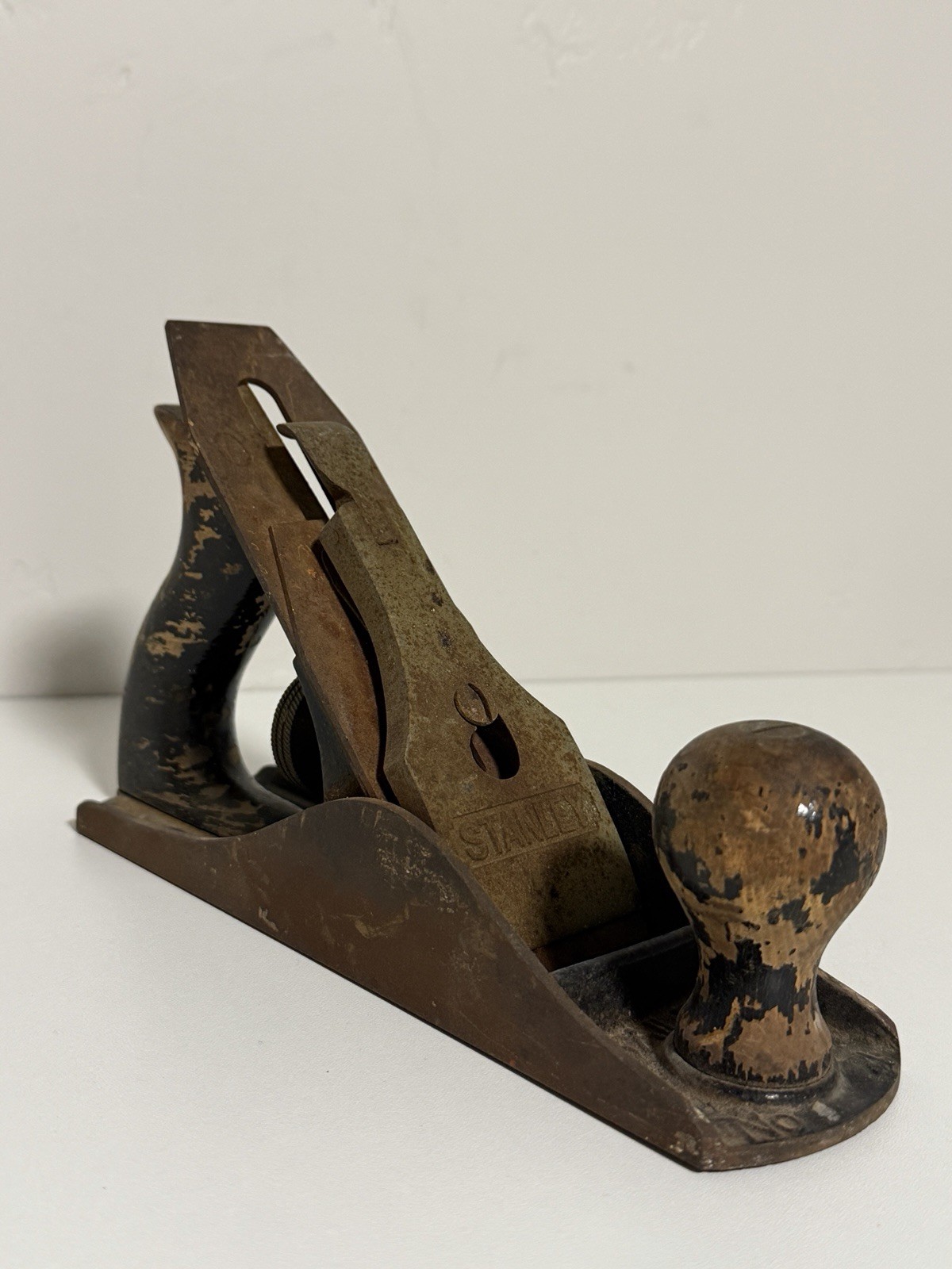 Vintage Stanley Bailey No 4 Woodworking Smoothing Plane - Made In USA