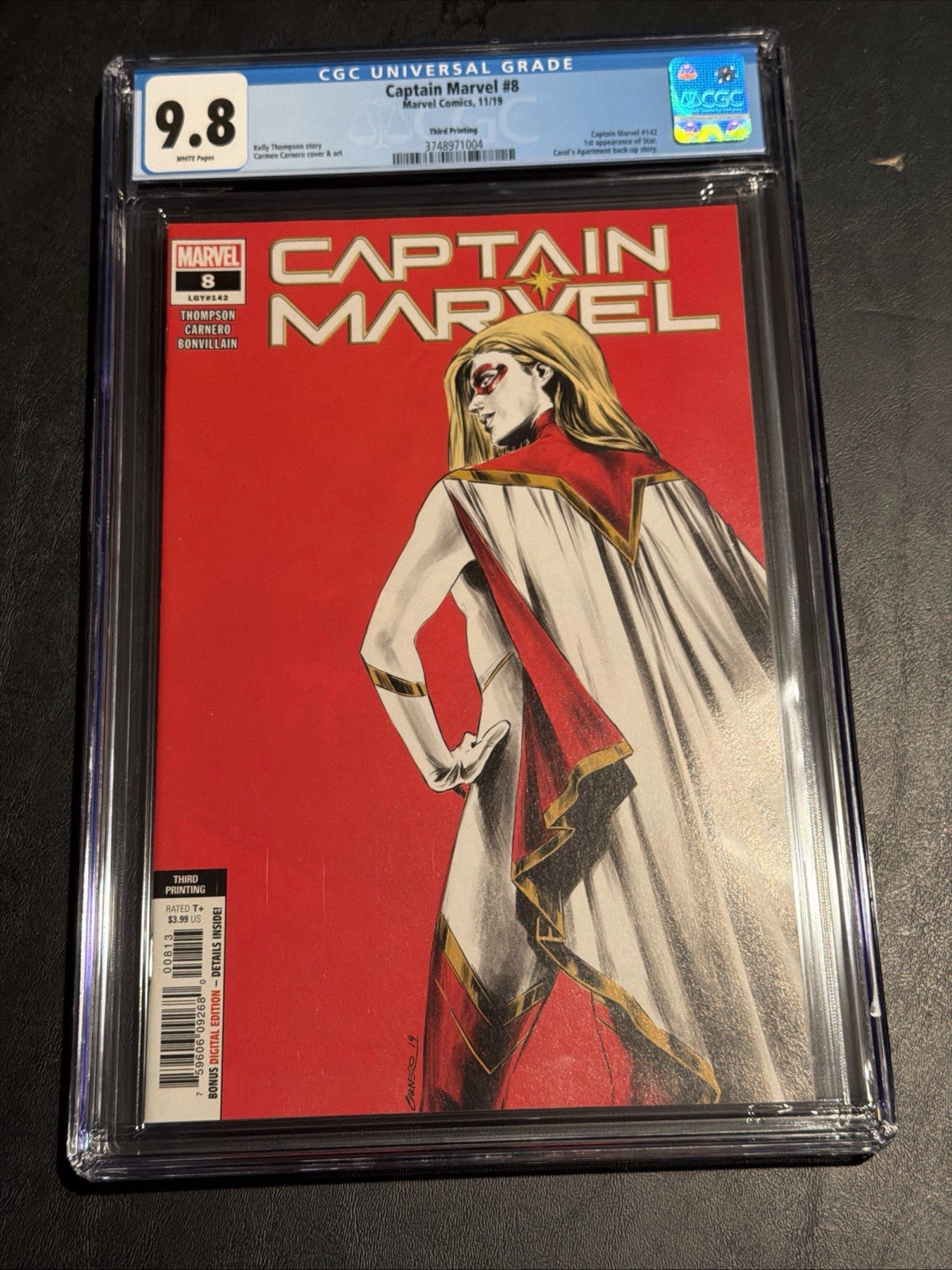Captain Marvel (2019) #8 CGC 9.8 Third Printing