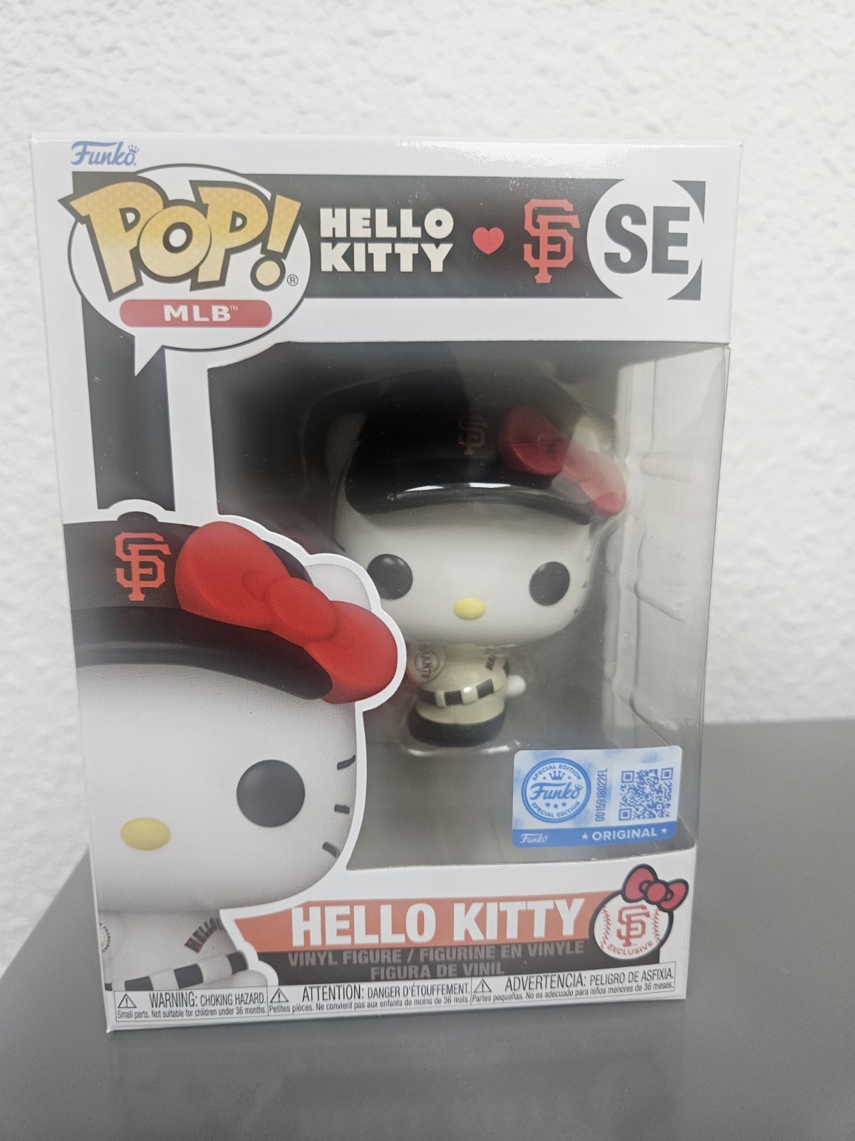 Funko Pop Vinyl Hello Kitty MLB San Francisco Giants Special Edition Figure