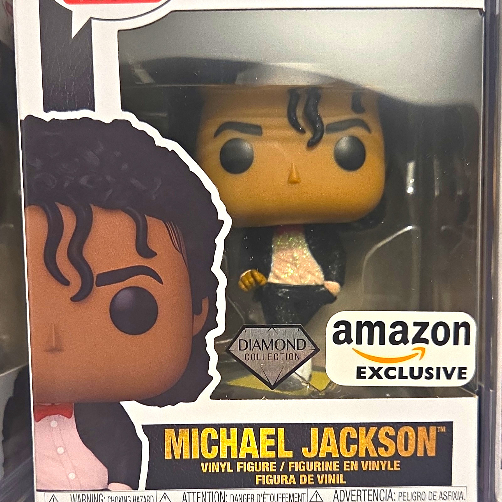 Funko Diamond Collection Michael Jackson Vinyl Figure Amazon Exclusive