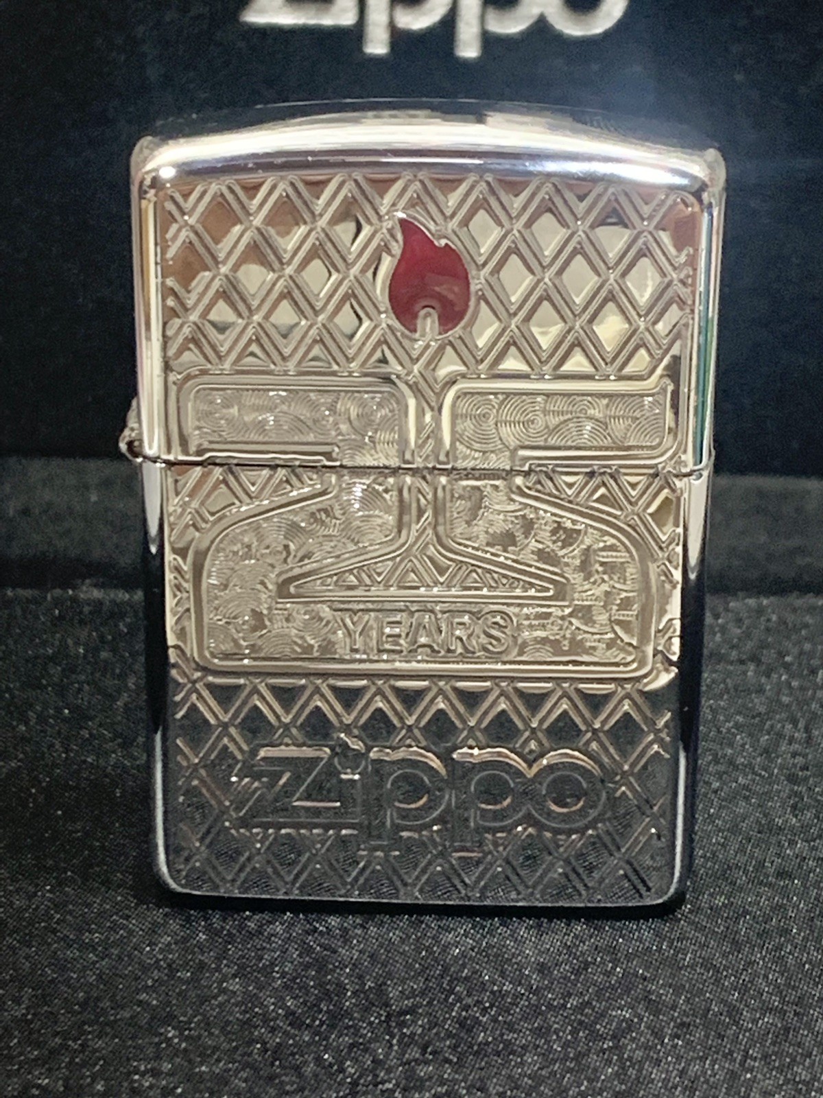 Zippo 2025 Logo Zippo Armor 36/100 Limited Edition Exquisite Zippo Box