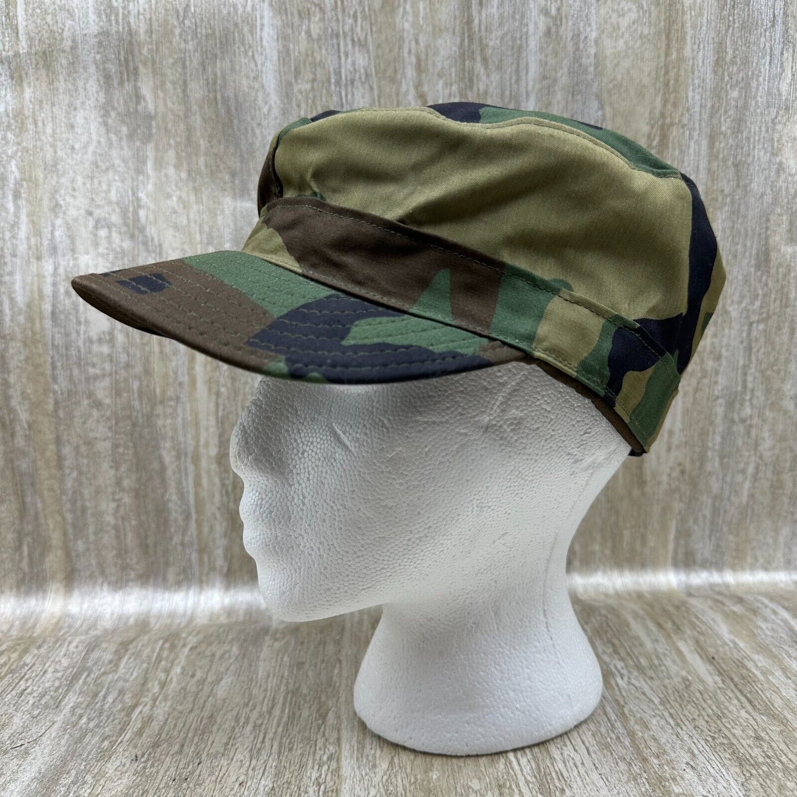 Propper Military Woodland Camo Camouflage Class 1 Patrol Cap Hat Cover 7 1/8