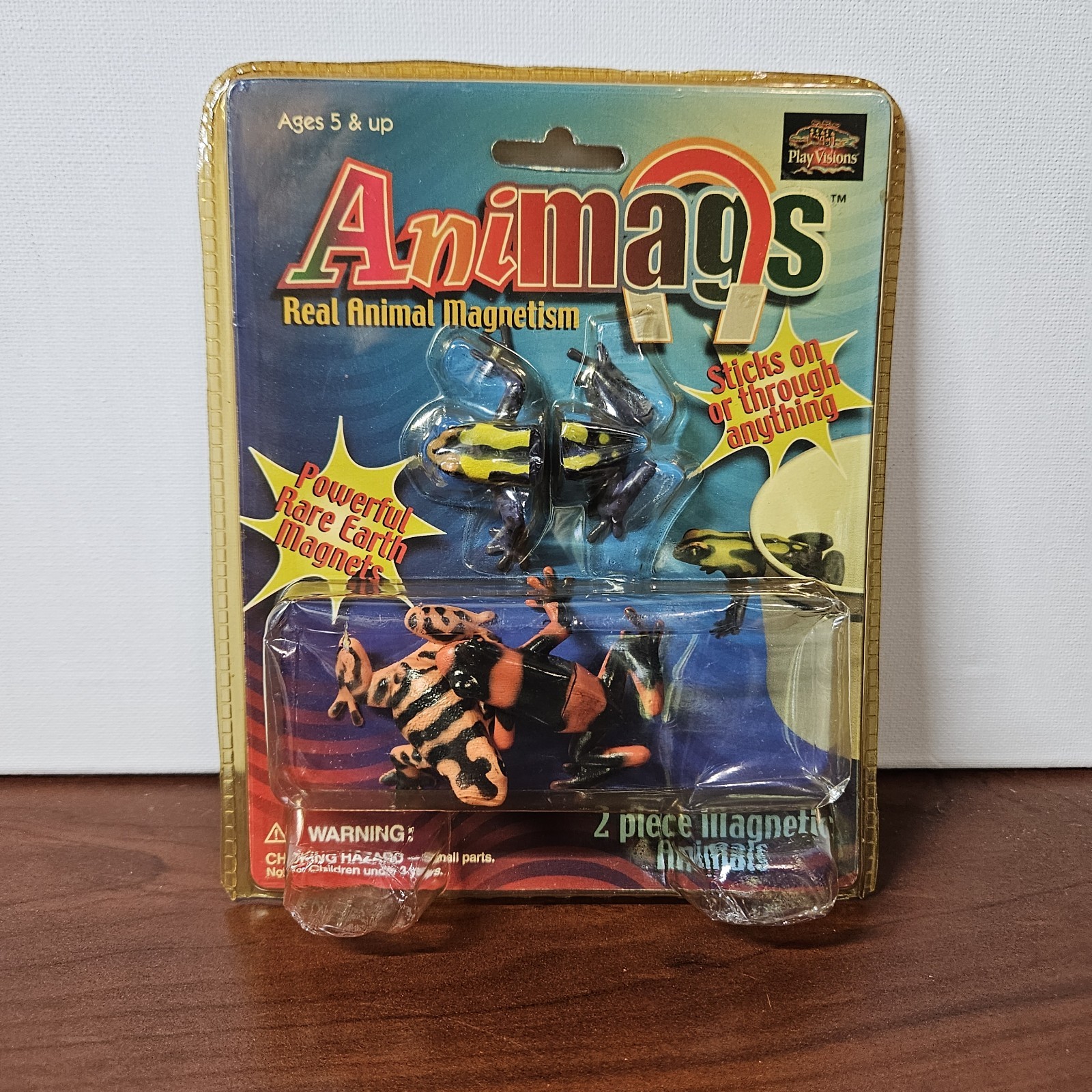 NOS Play Visions AniMags Real Animal Magnetism Powerful Rare Earth Magnets Frogs NOS Play Visions AniMags Real Animal Magnetism Powerful Rare Earth Magnets Frogs