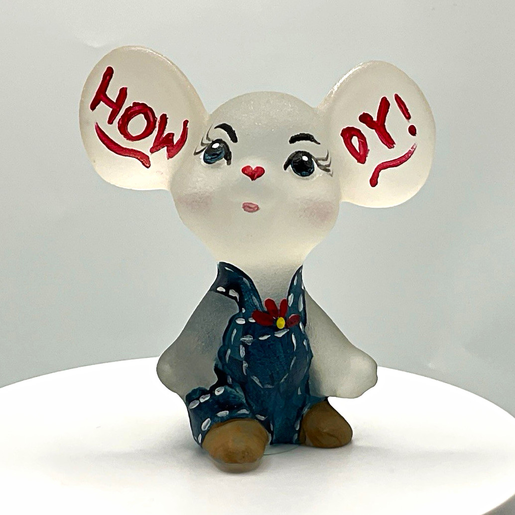Fenton Glass Mouse 