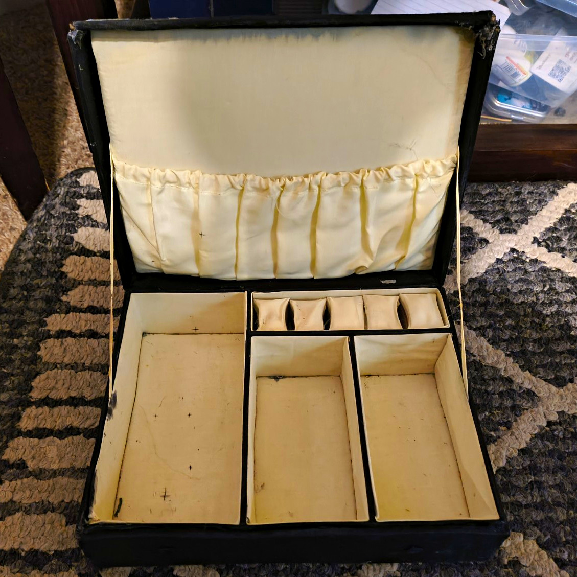 Vintage Jewelry Box From Being. It\'s Old Not In Best Shape But Very Unique Rare