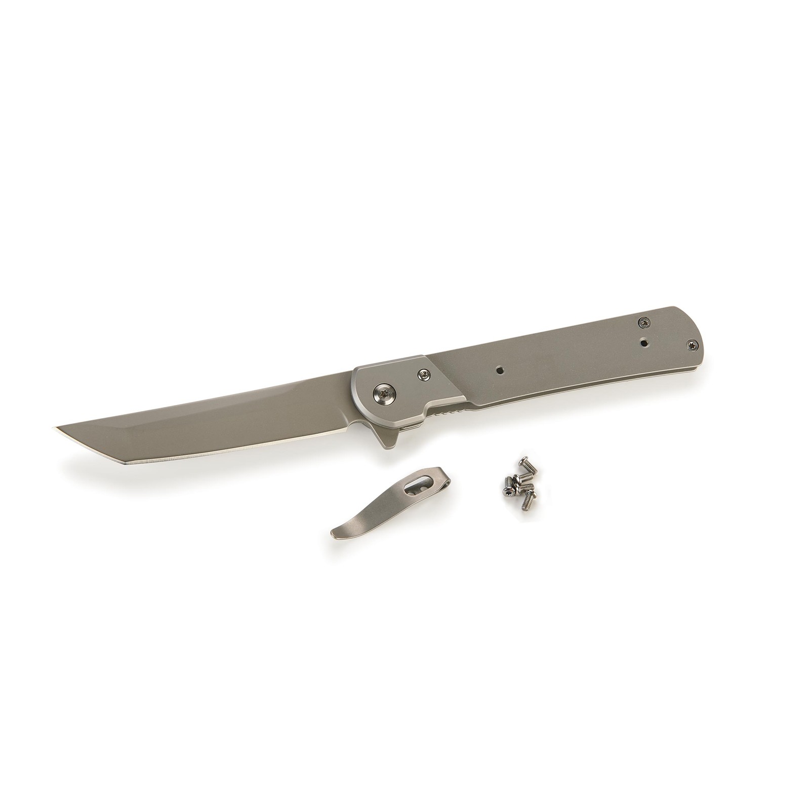Sarge Tanto Liner Lock Folder Knife for Hunting & Fishing - 8