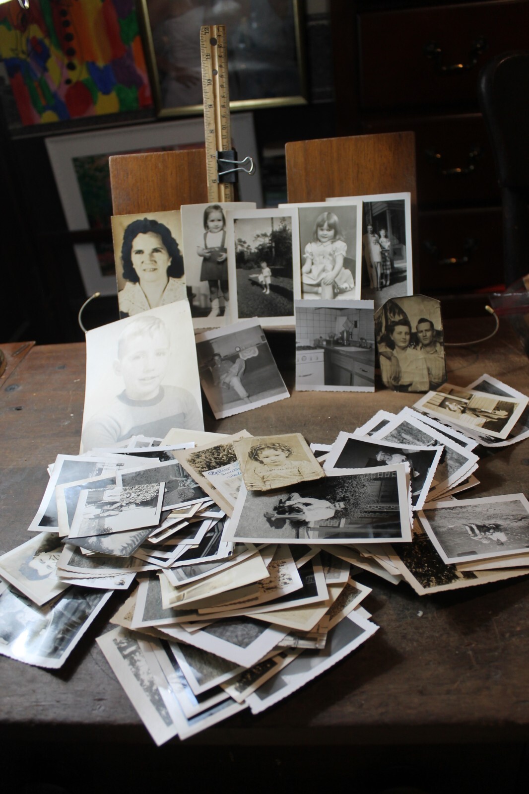 Antique & Vintage 1900's-1950's Photo Lot of 113 People