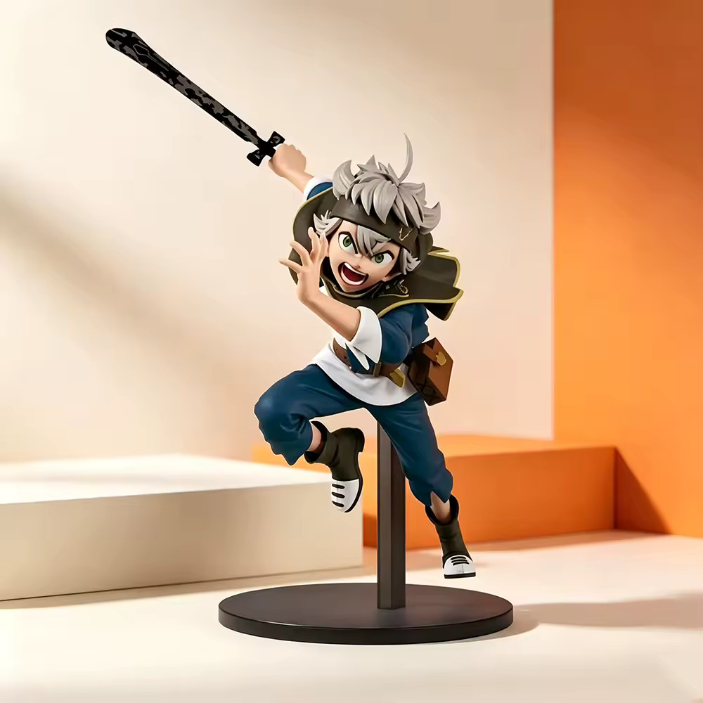 16cm Asta Black Clover Figure Anime Action Figure Scale Figure Collection Model 