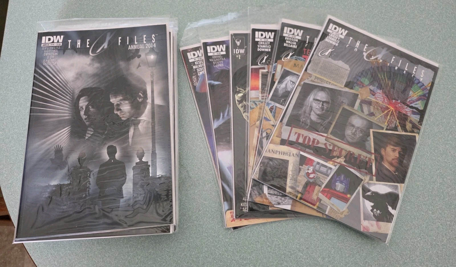 IDW The X-Files Comic Book Lot, Season 10, Year Zero And Conspiracy See Details