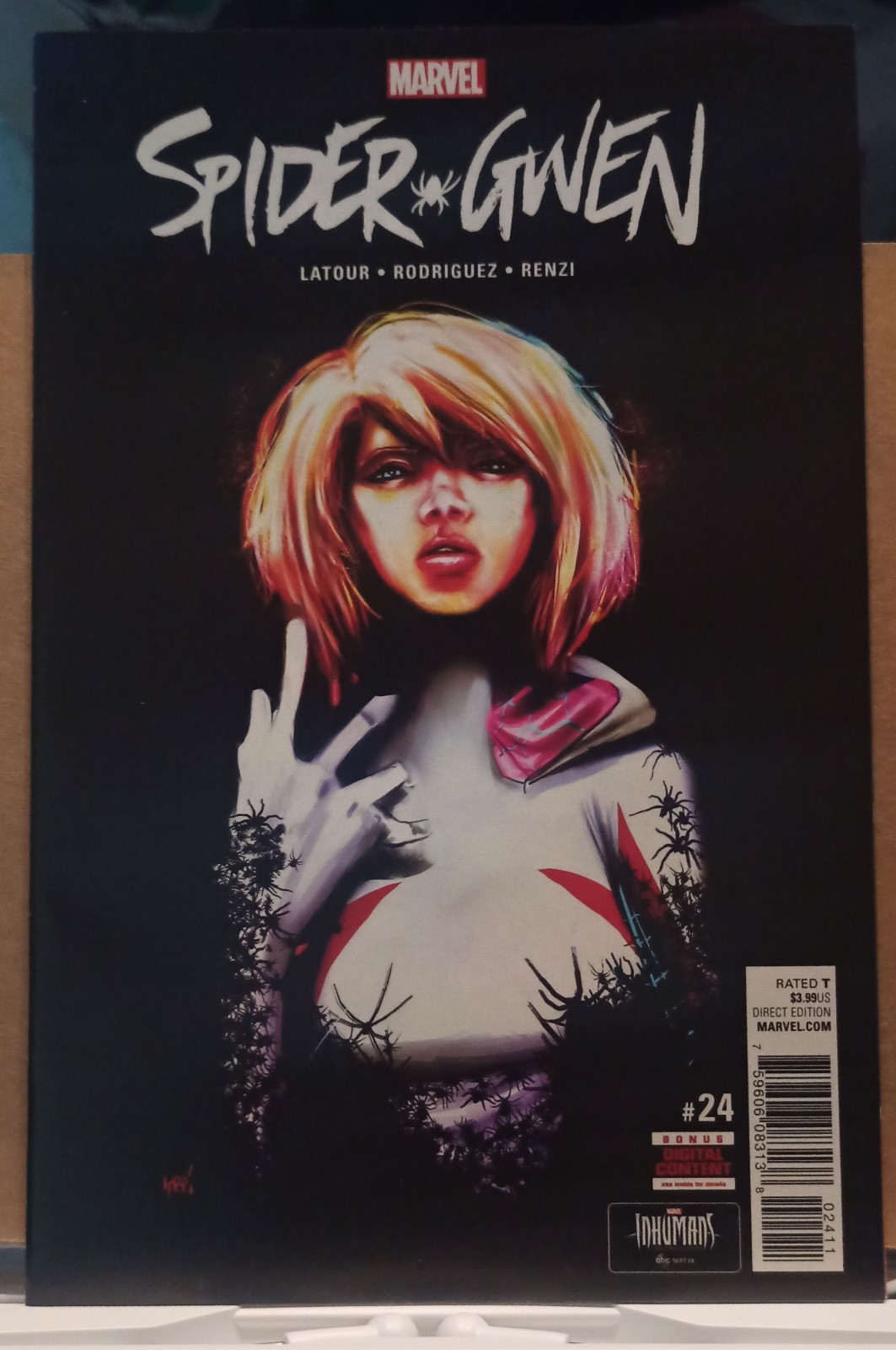 Spider-Gwen (Vol. 2) #24 NM Spider-Gwen becomes Gwenom Robbi Rodriguez Comic